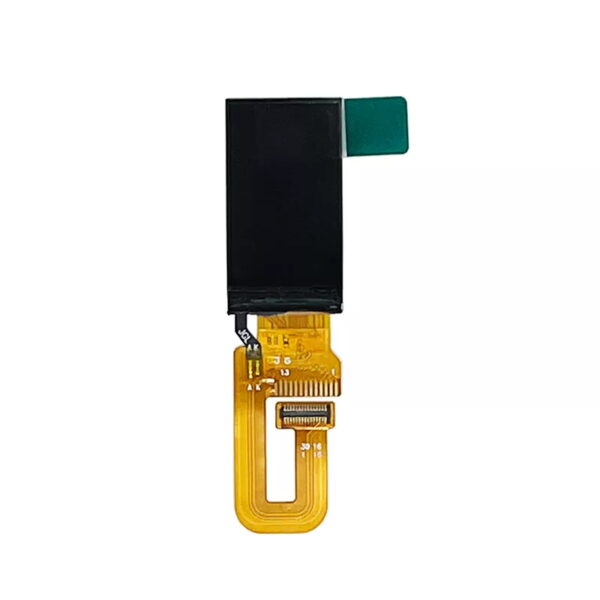 1.08 inch IPS TFT small LCD module Customized connector Rectangle shape Optional Touch panel Horizontal 128*220 resolution