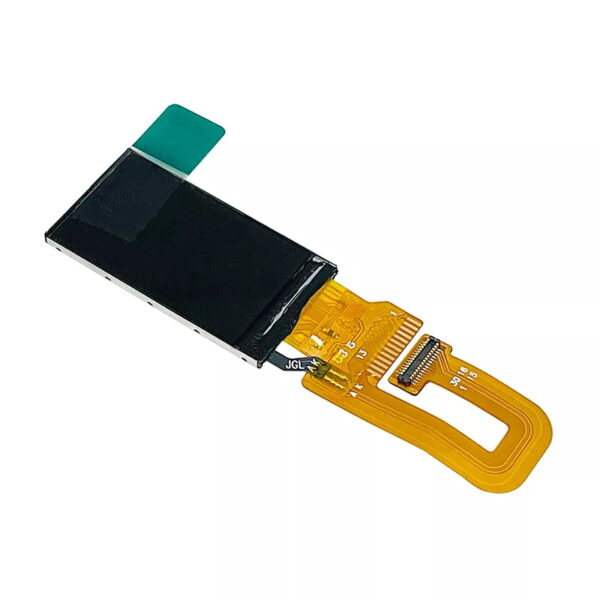 1.08 inch IPS TFT small LCD module Customized connector Rectangle shape Optional Touch panel Horizontal 128*220 resolution